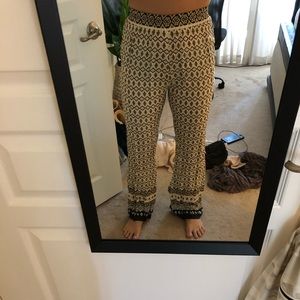Blue pepper cotton beach pants nwot